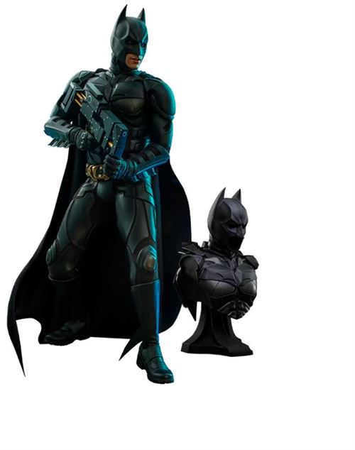 Figurine Hot Toys QS019D - DC Comics - The Dark Knight Trilogy - Batman Deluxe Version
