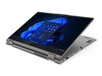 Lenovo ThinkBook 14s Yoga G3 IRU 21JG - Conception inclinable - Intel Core i7 - 1355U / jusqu'à 5 GHz - Win 11 Pro - Carte graphique Intel Iris Xe - 16 Go RAM - 512 Go SSD NVMe - 14" IPS écran tactile 1920 x 1080 (Full HD) - Wi-Fi 6 - double ton gris mi