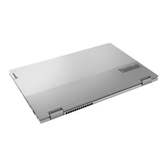 Lenovo ThinkBook 14s Yoga G3 IRU 21JG - Conception inclinable - Intel Core i7 - 1355U / jusqu'à 5 GHz - Win 11 Pro - Carte graphique Intel Iris Xe - 16 Go RAM - 512 Go SSD NVMe - 14" IPS écran tactile 1920 x 1080 (Full HD) - Wi-Fi 6 - double ton gris mi