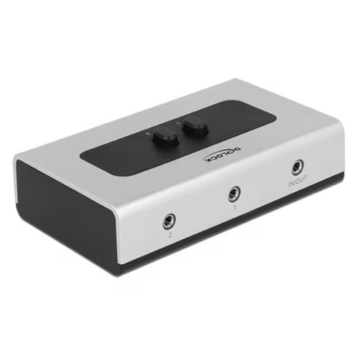 Delock Commutateur 2 En 1 Jack 3.5 Mm Manuel, Bidirectionnel - Image 2