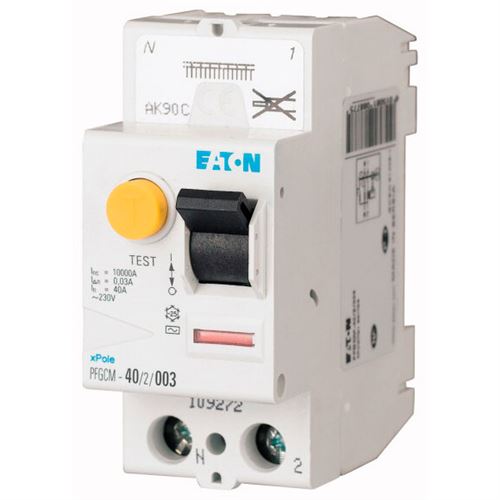 Eaton - Interrupteur Différentiel Auto 40A Type Ac 30Ma, Pfgcm, Borne À Ressort - Image 2