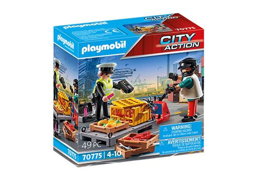 Playmobil City Action - Ouvrier et Douanière - 70775