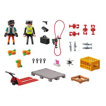 Playmobil City Action - Ouvrier et Douanière - 70775