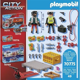 Playmobil City Action - Ouvrier et Douanière - 70775