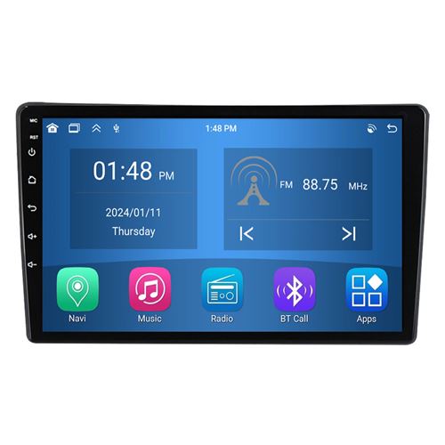 Autoradio RoverOne® Bluetooth CarPlay Android Auto Navigation 4Go RAM 64Go ROM pour Citroen C5 2 2008-2017