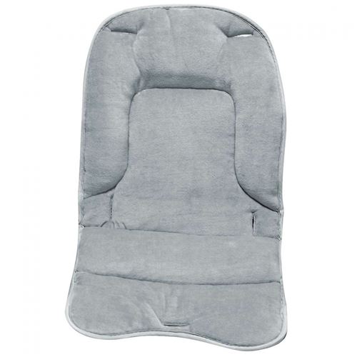Lot de 2 coussins de confort pour chaise haute bébé enfant gamme Ptit - Gris perle - Monsieur Bébé
