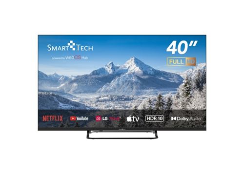 Smart Tech TV LED Full HD 40' (100 cm) Smart TV Web OS 40FW01V Netflix, Prime Video, Youtube 3xHDMI 2xUSB DOLBY Audio