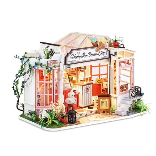 Honey Ice-Cream Shop Maison miniature de bricolage Robotime DG148