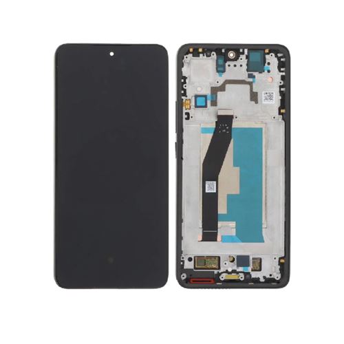 Original Ecran LCD et Vitre Tactile Refurb avec Châssis (PIEC) Noir Titane pour Xiaomi 14T