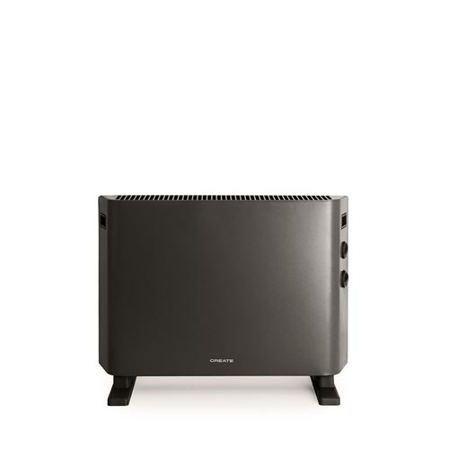 Non Communiqué Noir Warm Handy - Radiateur Convecteur 2000W