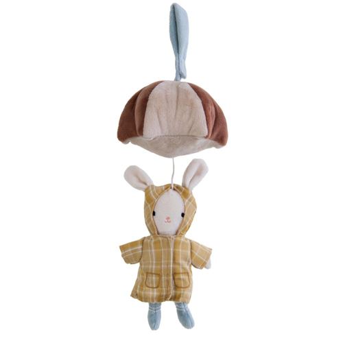 Non Communiqué Multicolore Lapin Parapluie Musical - Amadeus - Polyester