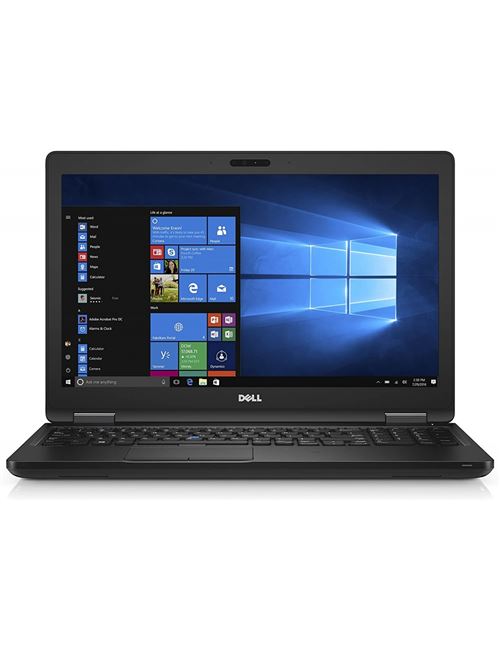 PC Portable Dell Latitude 5580 15.6 pouces Intel Core I5 8 Go RAM 250 Go SSD Noir