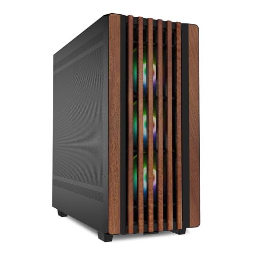 Sharkoon Noir Rebel C70m Rgb Full Tower Bois - Neuf - Image 2