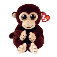 Peluche TY Beanie Babies Small Matteo Le Singe Marron