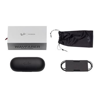 Lunettes de soleil Ray-Ban Stories Wayfarer Black