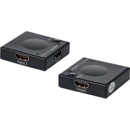 TECHNIMEDIA 9179TM80 Sélecteur HDMI 2 vers 1