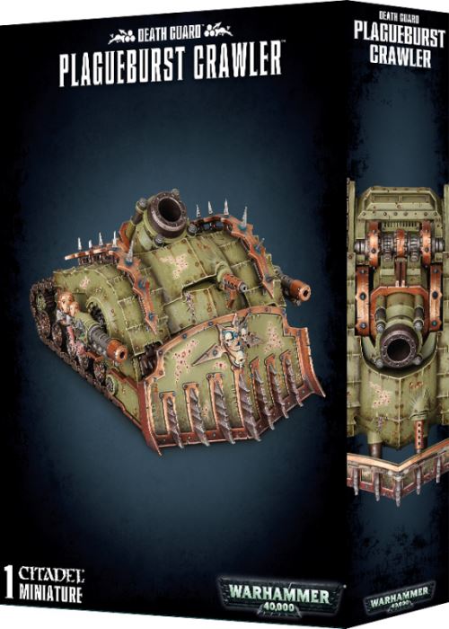 Games Workshop Warhammer 40k Death Guard Plagueburst Crawler Matières plastiques - vue 2