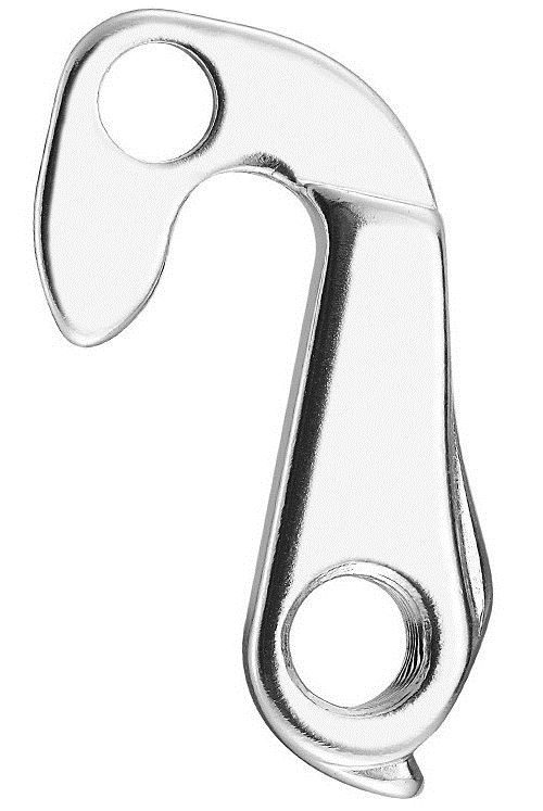 Marwi Patte de dérailleur GH-139 argent avec schroefset M8x0.75