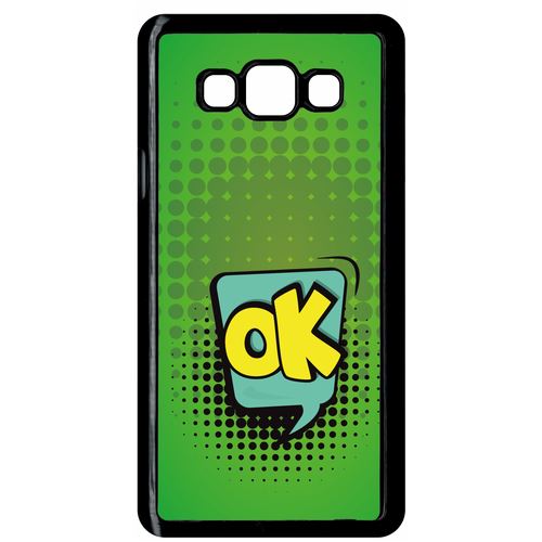 Coque Samsung Galaxy A7 Ok Fond Vert