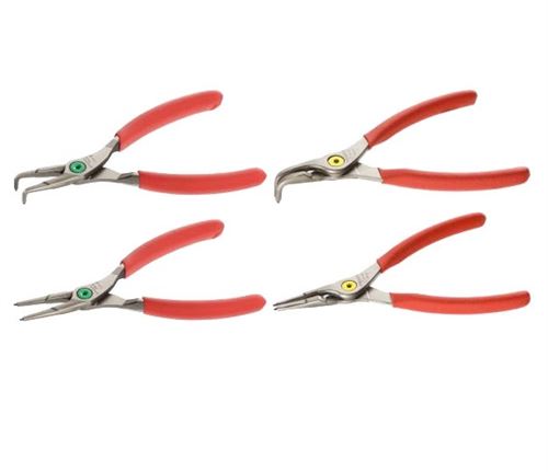 Jeu De 4 Pinces pour Circlips® Becs Droits et Coudés à 90° 18-60Mm - Facom - Pcj4Pb
