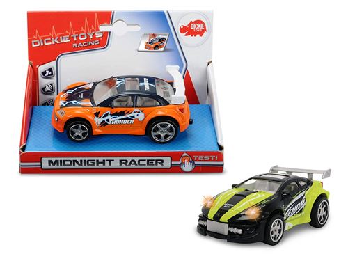 Smoby Dickie Toys 203762000 – Midnight Racer, Sortiert véhicule de 2