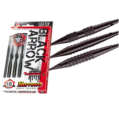 Fléchettes Harrows Black Arrow Soft
