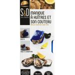 LAGUIOLE - Coffret complet Set à huîtres - 4 Accessoires - Couteau à  huîtres, Presse-citron, Bloc huîtres, Manique - Acier inoxydable, bois de