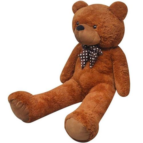 Vidaxl ours en peluche marron 170 cm 80145