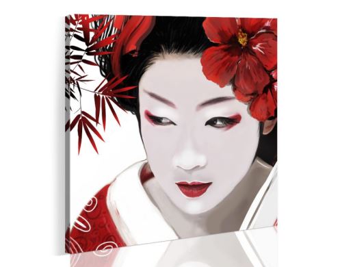 Tableau - Geisha japonaise .Taille : 40x40