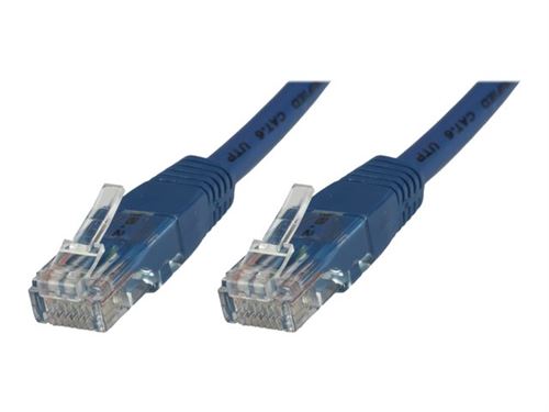 MicroConnect - Netwerkkabel - RJ-45 (M) naar RJ-45 (M) - 2 m - UTP - CAT 6 - blauw