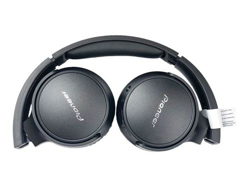 Pioneer S6wireless SE-S6BN-B - Écouteurs avec micro - sur-oreille - Bluetooth - sans fil - Suppresseur de bruit actif - noir