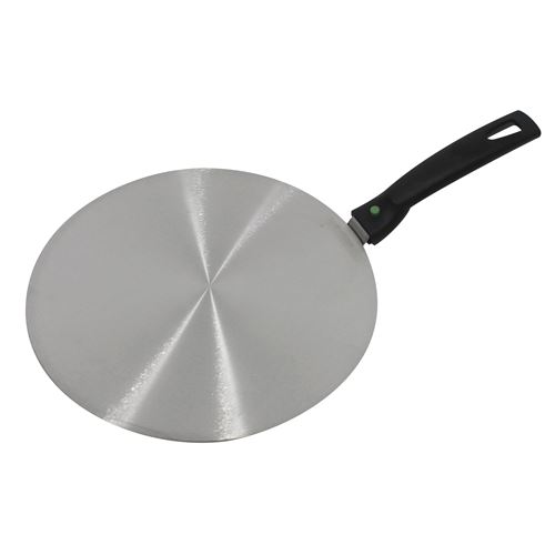 Scanpart 4200002227 Infuktions Adaptateur Plaque, Inox 26 Cm, 29 X 27 X 5 Cm