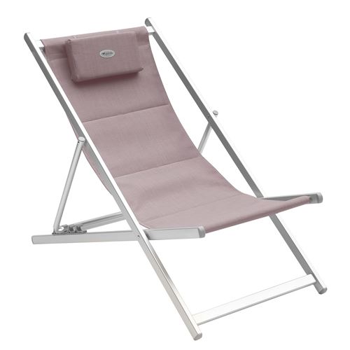 Chilienne de jardin pliable Honolulu - Rose poudré