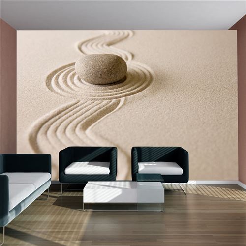 Papier peint Zen sand garden-Taille L 300 x H 231 cm