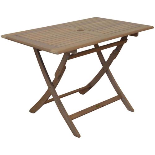 Alizé - Table rectangulaire en acacia 110 x 70 cm Sophie
