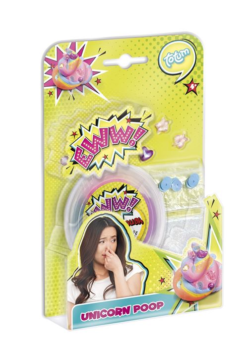 Totum coffret artisanat Eww! Unicorn Poopfilles rose/violet 3 pièces