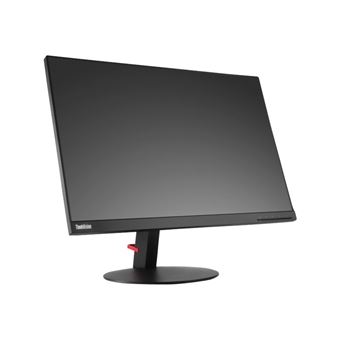 Lenovo ThinkVision T24d-10 - Écran LED - 24" - 1920 x 1200 WUXGA - IPS - 300 cd/m² - 1000:1 - 7 ms - HDMI, VGA, DisplayPort - noir