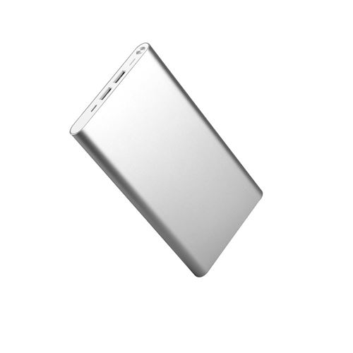 Batterie Externe 20 000 mAh pour XIAOMI Redmi Note 5 Smartphone Tablette Chargeur Universel Power Bank 2 Ports USB (ARGENT)