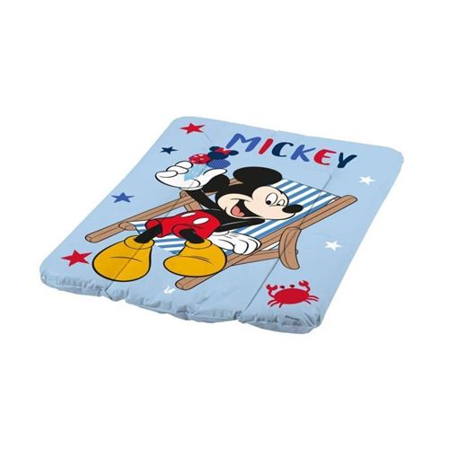 mickey matelas a langer souple 52x70x5 cm - disney baby