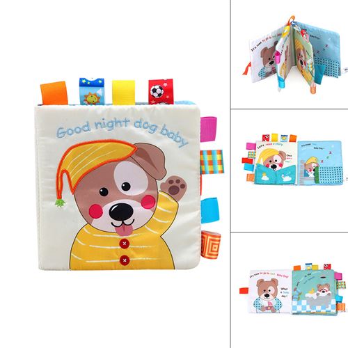 Livre d'éveil pour Bébé en Tissu jeu de cerveau BBSKY Cognitif d'éducation Précoce Pas déchiré - Couleur 006
