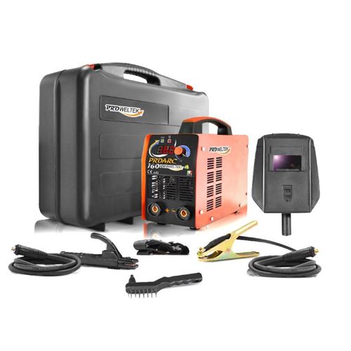 Poste à souder INVERTER 160 Ampères MMA PROARC 160 Proweltek Numérique SYNERGIC Haute qualité Garantie de 3 ans