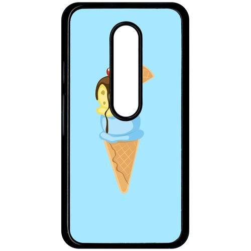 Coque Motorola Moto G 3 Glace Cornet Bleu