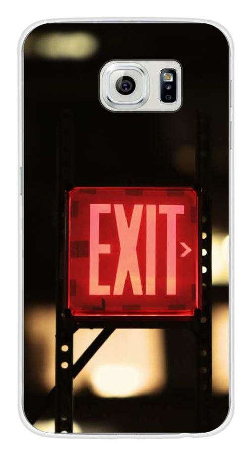 Coque en silicone imprimée compatible Samsung Galaxy S6 Exit