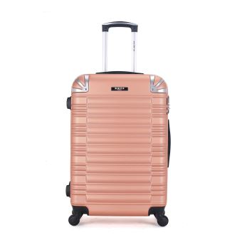 Valise Week-End BLUESTAR LIMA Rose Dore en ABS 64L - 1
