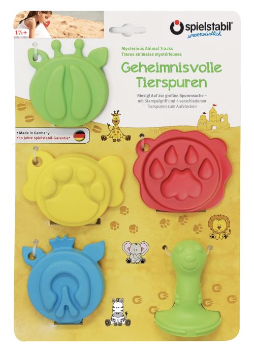 Jouet de sable Traces animales mystérieuses Fashion Spielstabil