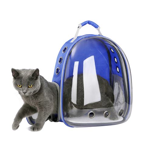 Sac De Transport Pour Chien Chat Lapin Animaux Extensible Bleu Transport Et Voyage Du Chat Achat Prix Fnac