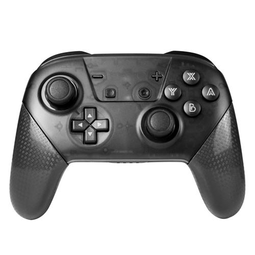 Qumox Manette de jeux contrôleur Bluetooth Switch Pro sans fil Gamepad compatible pour Nintendo Switch /Switch Lite noire