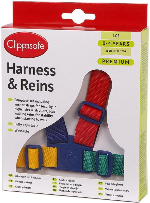 Clippasafe Harnais de Securité - Multicolore