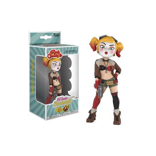 Figurine Rock Candy - Dc Comics - Bombshells Harley Quinn