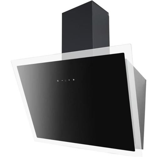Continental Edison Ceh6052fullb Hotte Inclinee Deco 60 Cm - Touch Control - 520 M3/h - Classe C - Noir En Verre - 63 Db